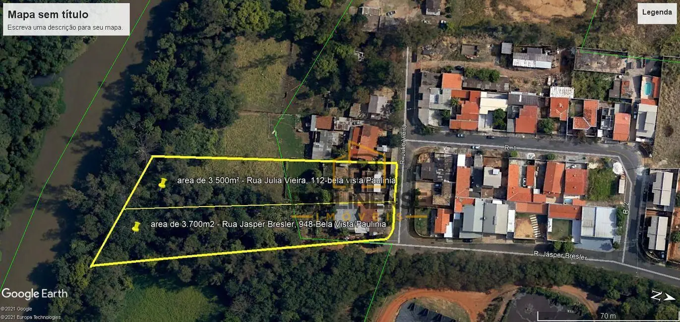 Foto 1 de Chácara com 3 quartos à venda, 3700m2 em Bela Vista, Paulinia - SP