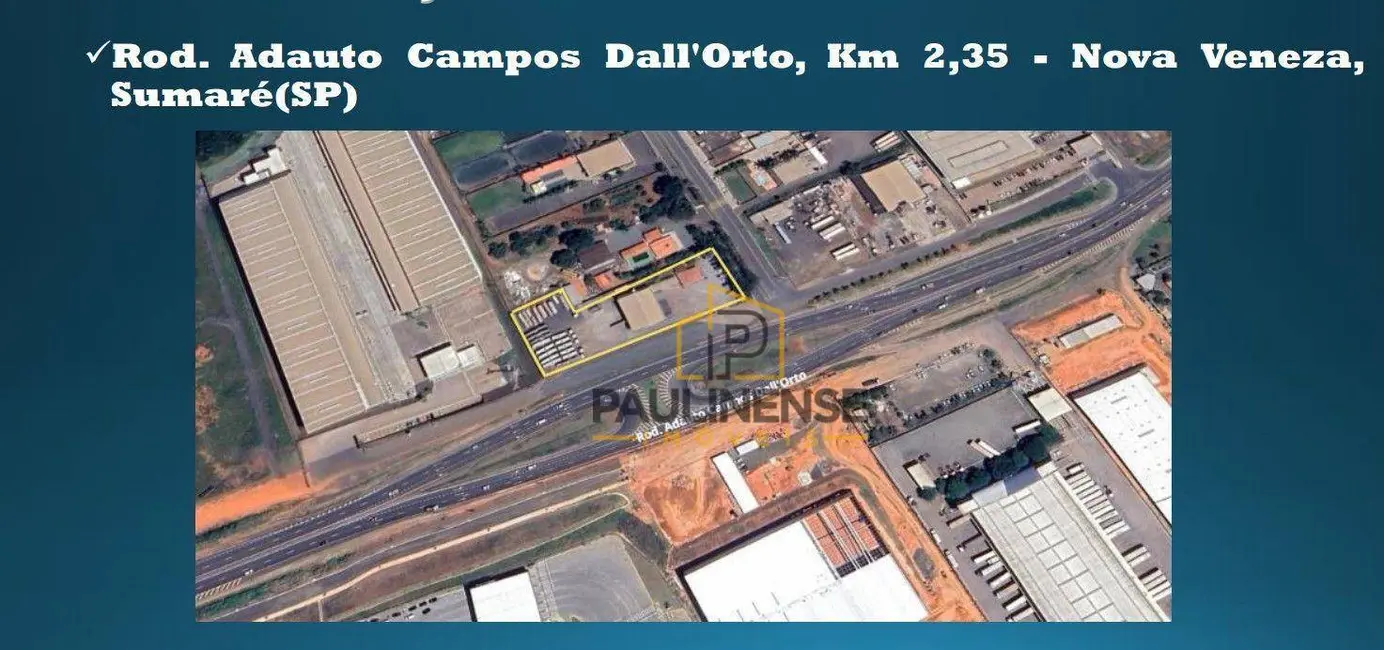 Foto 1 de Sala Comercial para alugar, 6000m2 em Jardim Manchester (Nova Veneza), Sumare - SP