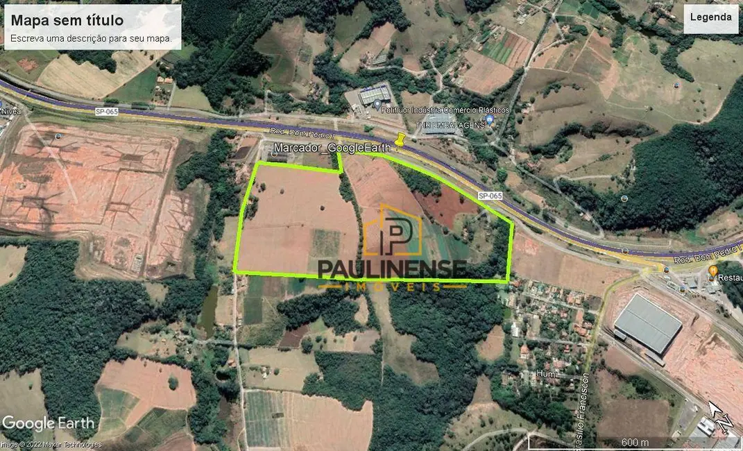 Foto 2 de Sala Comercial à venda, 55000m2 em Bairro da Ponte, Itatiba - SP