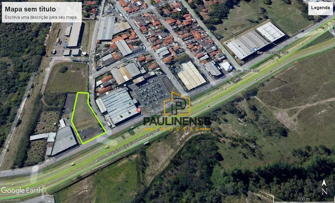 Foto 7 de Terreno / Lote à venda, 3600m2 em Jardim Bela Vista, Sumare - SP