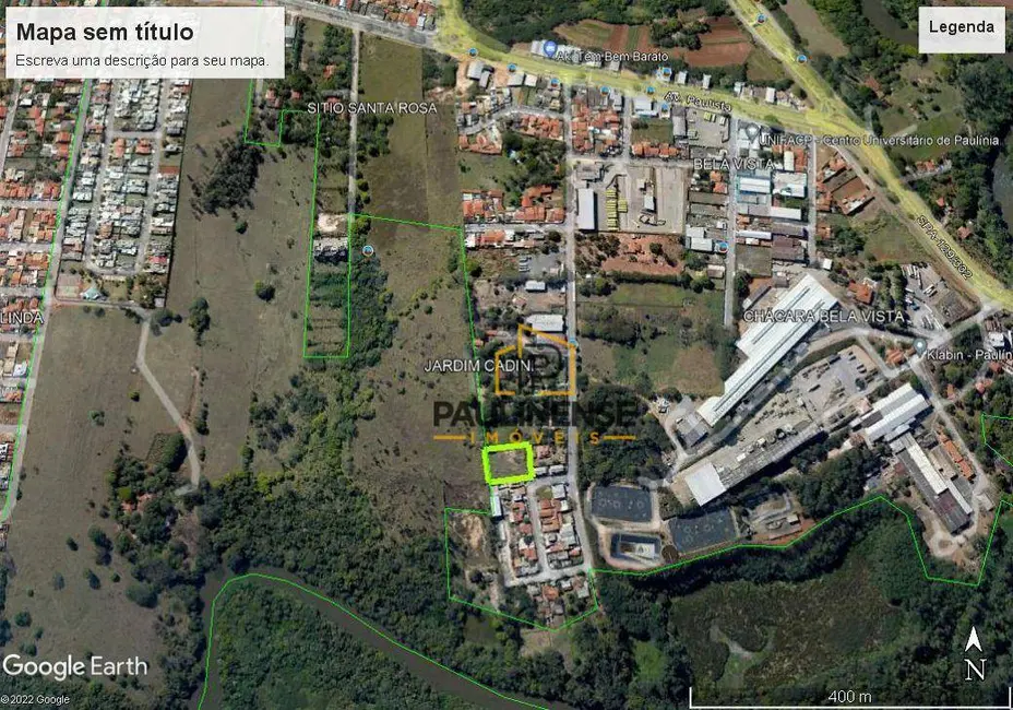 Foto 3 de Terreno / Lote à venda, 2410m2 em Bela Vista, Paulinia - SP