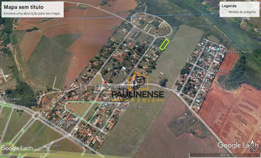 Foto 9 de Terreno / Lote à venda, 2793m2 em Nova Veneza, Paulinia - SP