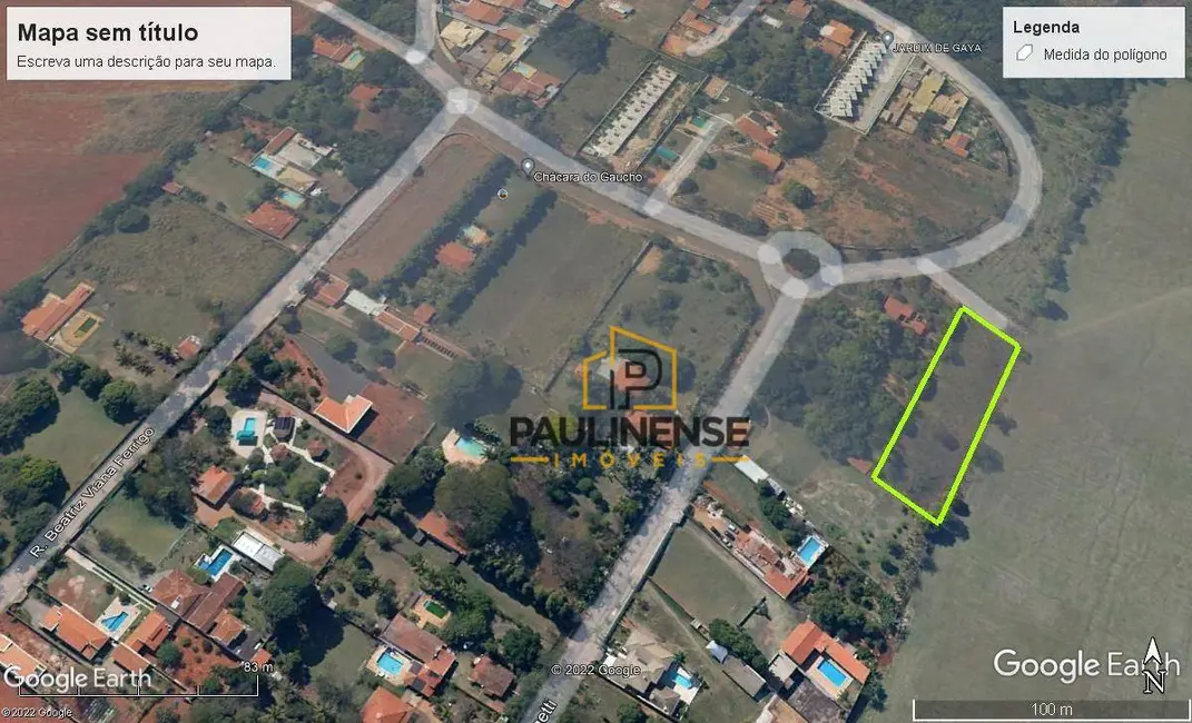 Foto 8 de Terreno / Lote à venda, 2793m2 em Nova Veneza, Paulinia - SP