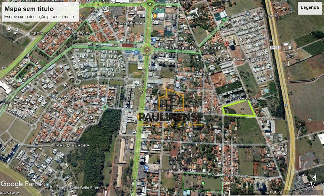 Foto 3 de Sala Comercial à venda, 18188m2 em Santa Terezinha, Paulinia - SP