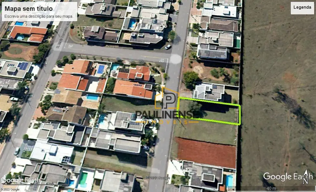 Foto 3 de Terreno / Lote à venda, 313m2 em Paulinia - SP