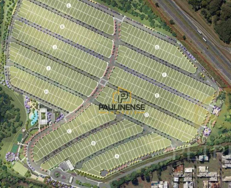 Foto 3 de Terreno / Lote à venda, 250m2 em Jardim Fortaleza, Paulinia - SP