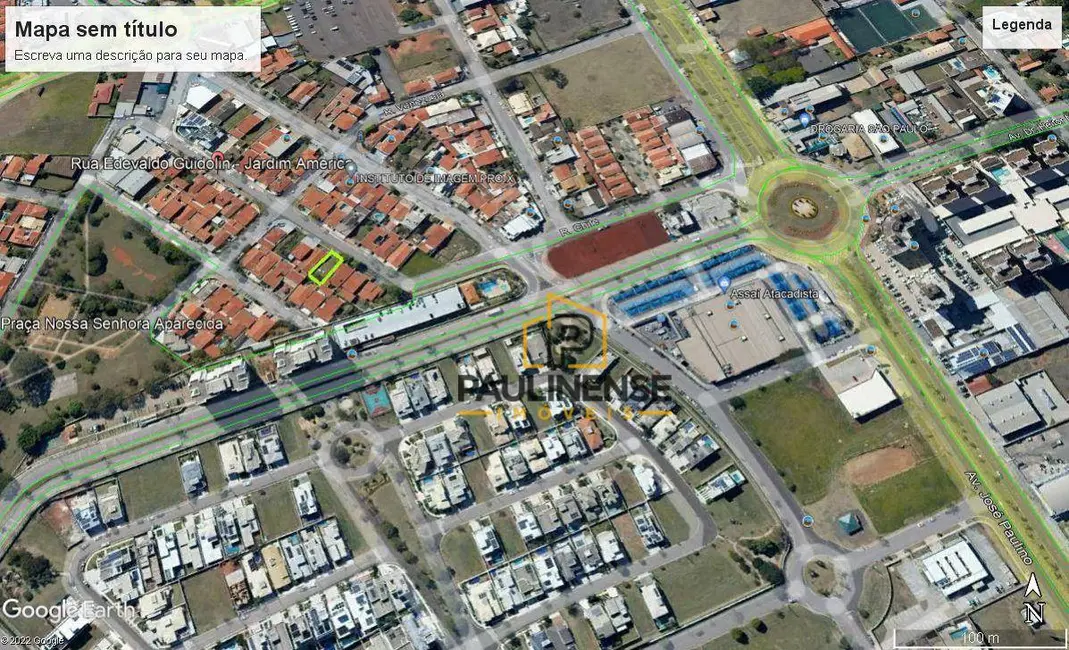 Foto 5 de Terreno / Lote à venda, 300m2 em Jardim América, Paulinia - SP