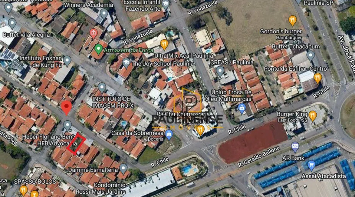 Foto 4 de Terreno / Lote à venda, 300m2 em Jardim América, Paulinia - SP