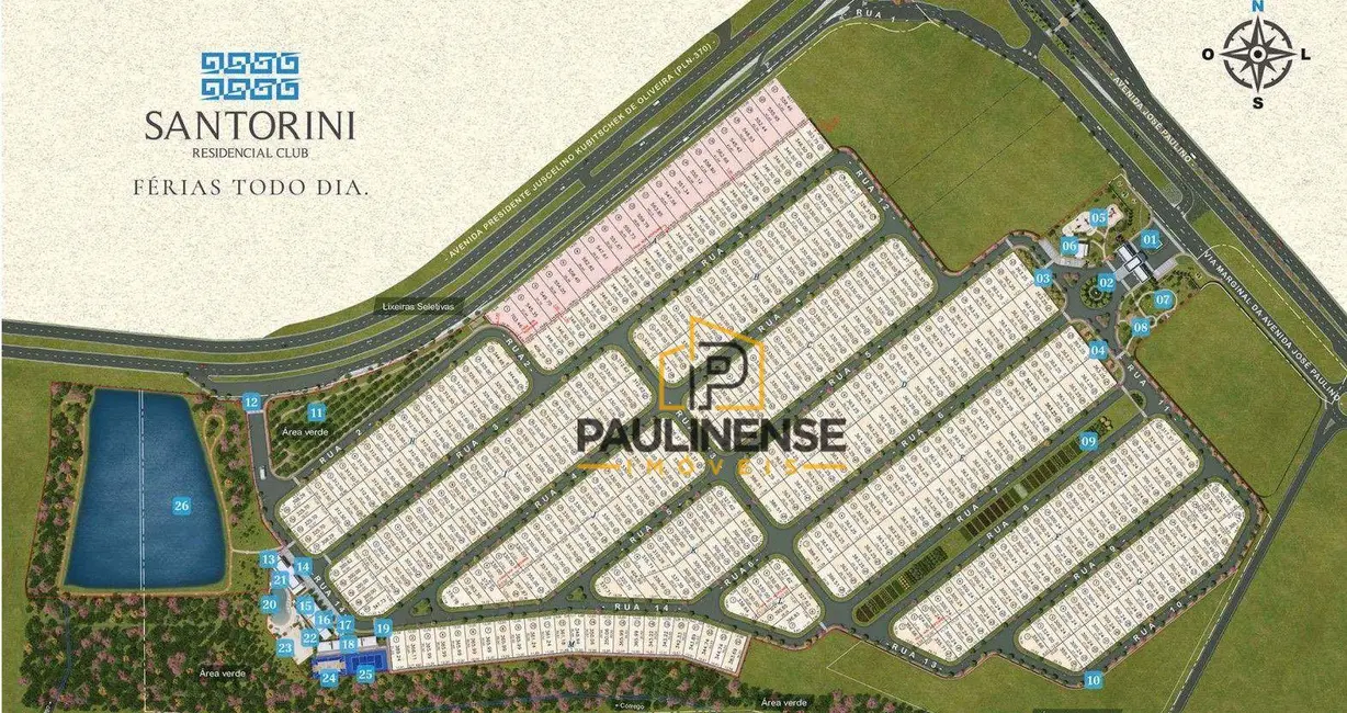 Foto 8 de Terreno / Lote à venda, 365m2 em Jardim Planalto, Paulinia - SP