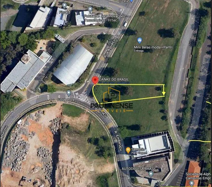 Terreno / Lote à venda e para alugar, 1018m2 em Loteamento Alphaville Campinas, Campinas - SP - imagem 4 Foto 4 de Terreno / Lote à venda e para alugar, 1018m2 em Loteamento Alphaville Campinas, Campinas - SP