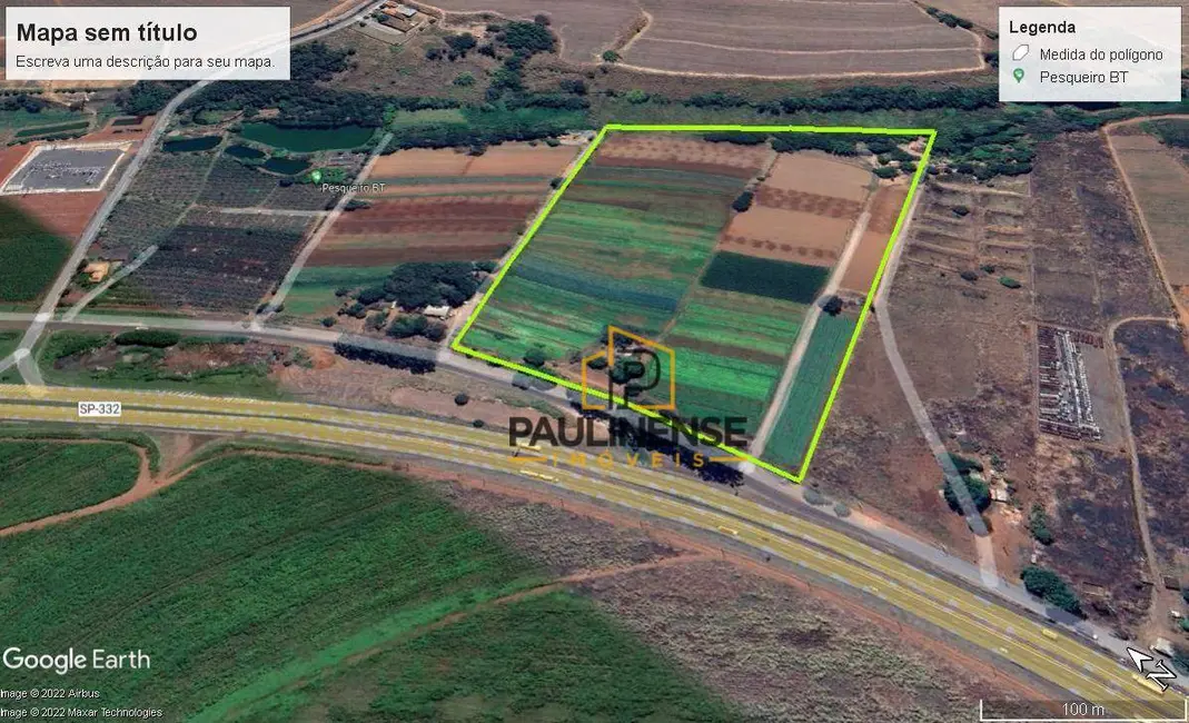 Foto 3 de Sala Comercial à venda, 61758m2 em Bonfim, Paulinia - SP