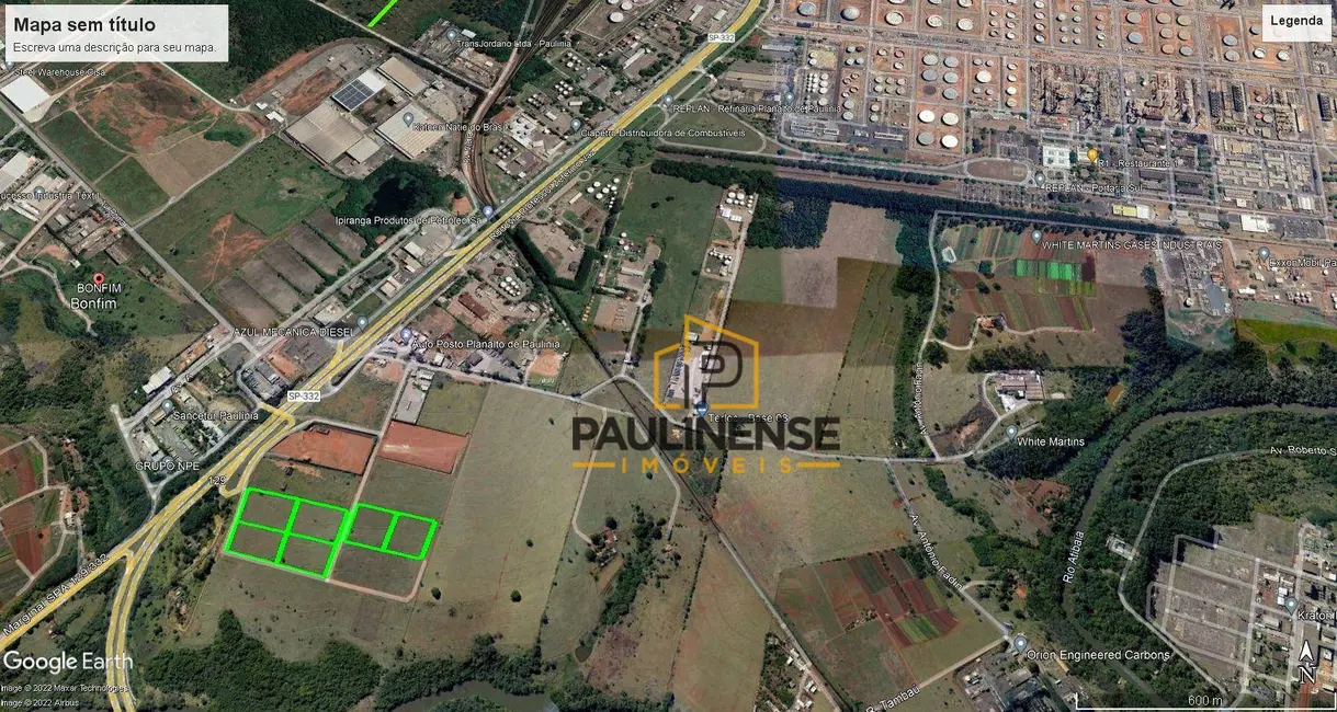 Foto 2 de Sala Comercial à venda, 10457m2 em Bonfim, Paulinia - SP