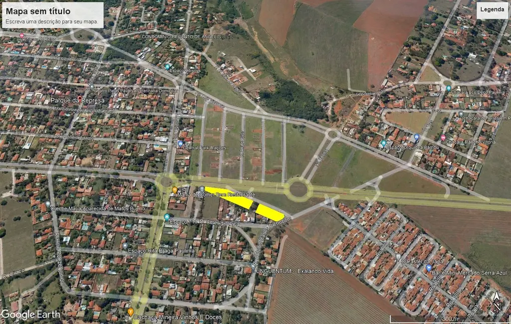 Foto 2 de Terreno / Lote à venda, 6316m2 em Parque da Represa, Paulinia - SP