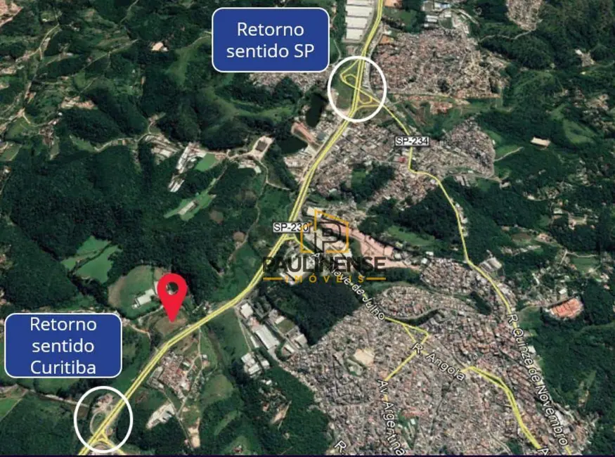 Foto 7 de Sala Comercial à venda, 59111m2 em Potuverá, Itapecerica Da Serra - SP