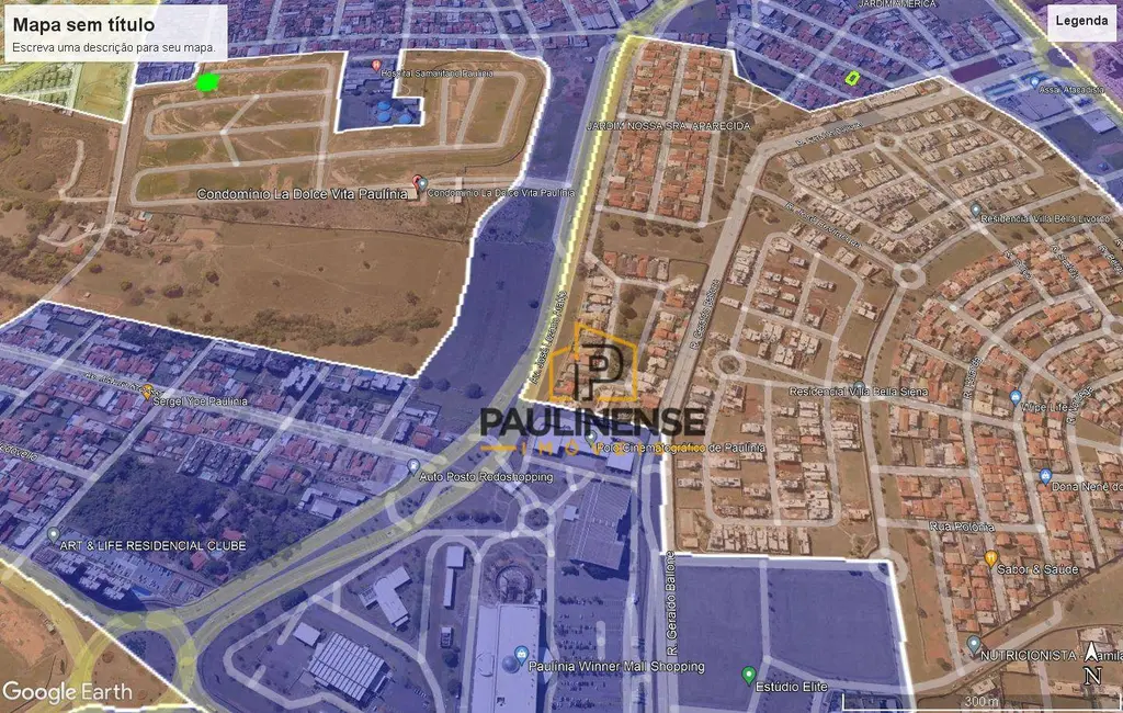 Foto 6 de Terreno / Lote à venda, 372m2 em Jardim Ypê, Paulinia - SP