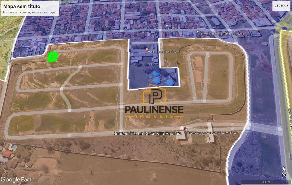 Foto 5 de Terreno / Lote à venda, 372m2 em Jardim Ypê, Paulinia - SP