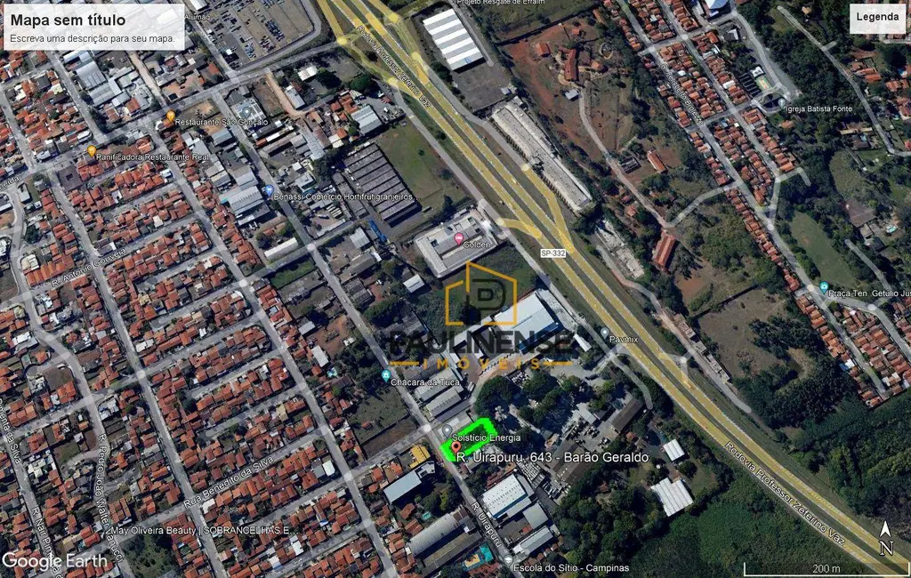 Foto 3 de Terreno / Lote à venda e para alugar, 1506m2 em Campinas - SP