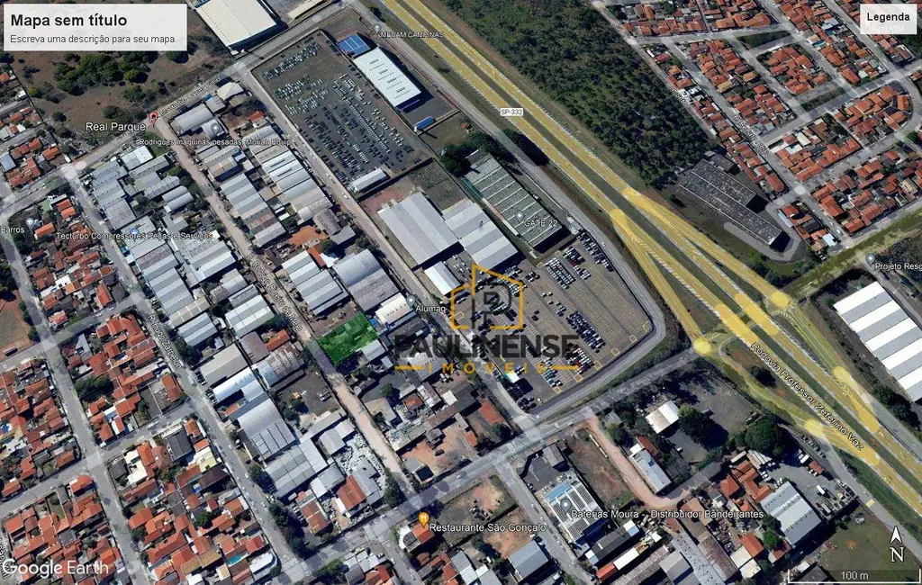 Foto 5 de Terreno / Lote à venda, 1204m2 em Campinas - SP