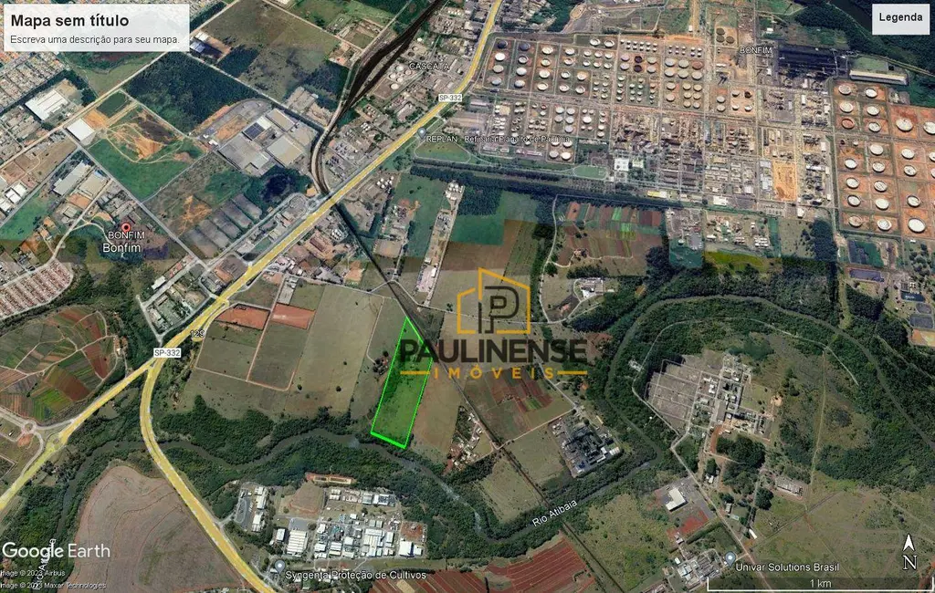 Foto 1 de Sala Comercial à venda, 106160m2 em Bonfim, Paulinia - SP