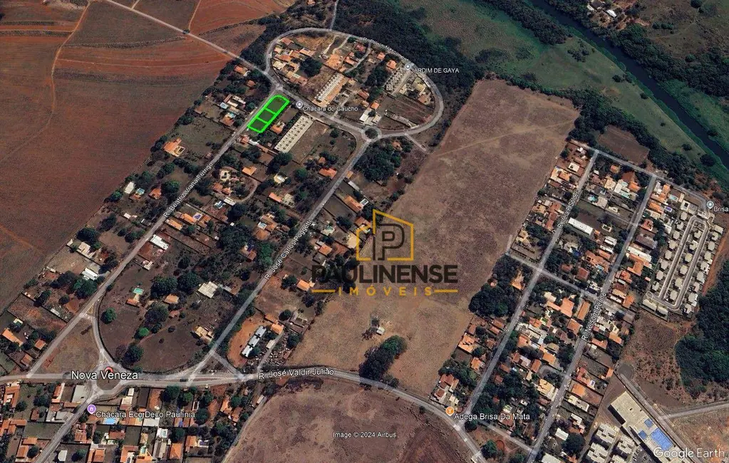 Foto 3 de Terreno / Lote à venda, 602m2 em Nova Veneza, Paulinia - SP