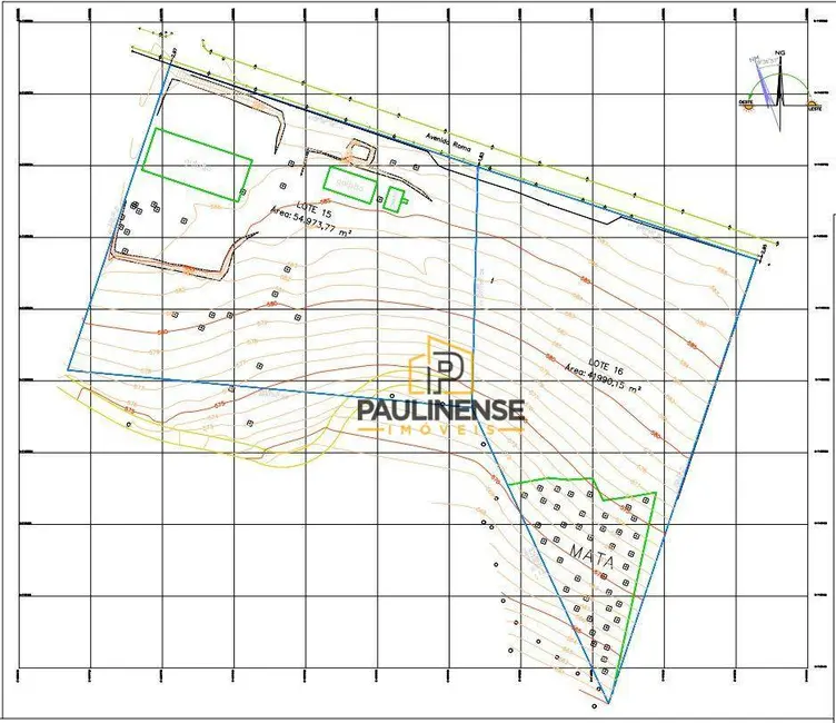 Foto 3 de Sala Comercial à venda, 96963m2 em Cascata, Paulinia - SP