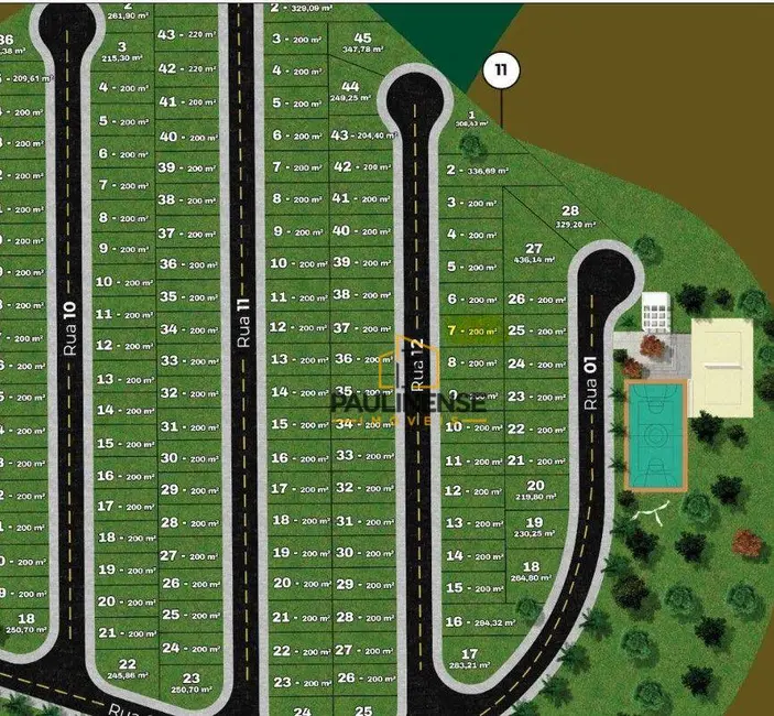 Terreno / Lote à venda, 200m2 em São Bento, Paulinia - SP - imagem 7 Foto 7 de Terreno / Lote à venda, 200m2 em São Bento, Paulinia - SP