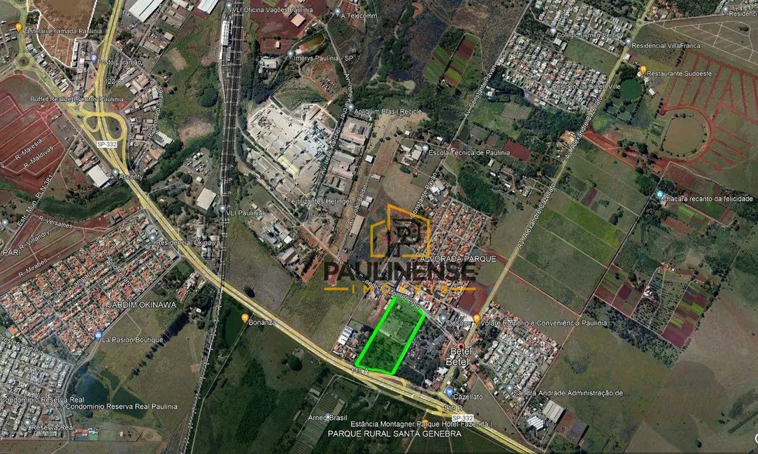 Foto 2 de Armazém / Galpão à venda, 61219m2 em Betel, Paulinia - SP