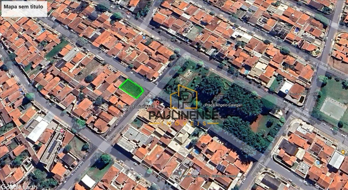 Foto 1 de Terreno / Lote à venda, 354m2 em Jardim dos Calegaris, Paulinia - SP