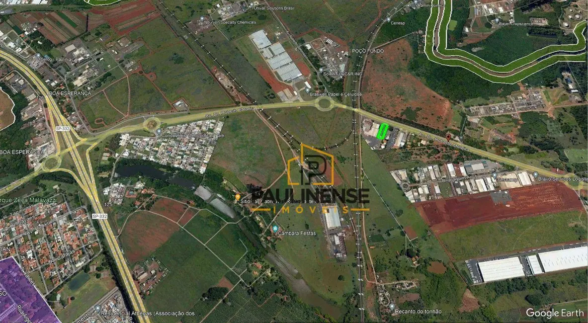 Foto 2 de Sala Comercial à venda, 2632m2 em Betel, Paulinia - SP