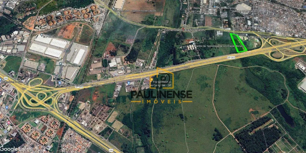 Foto 2 de Sala Comercial à venda, 27666m2 em Chácaras Campos dos Amarais, Campinas - SP