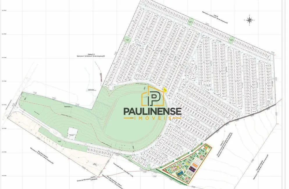 Foto 4 de Terreno / Lote à venda, 443m2 em Betel, Paulinia - SP