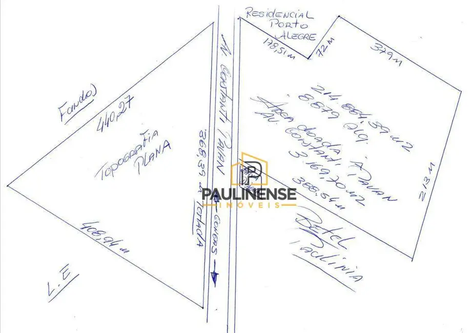 Foto 3 de Sala Comercial à venda, 214884m2 em Betel, Paulinia - SP