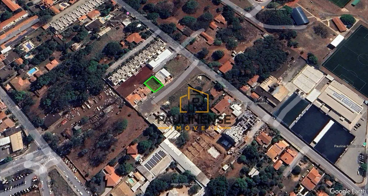 Foto 1 de Terreno / Lote à venda, 309m2 em Morumbi, Paulinia - SP