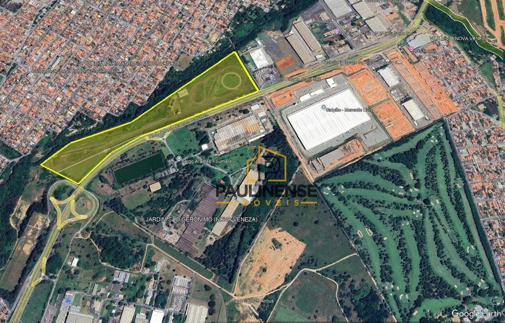 Foto 1 de Sala Comercial à venda, 210840m2 em Jardim Manchester (Nova Veneza), Sumare - SP