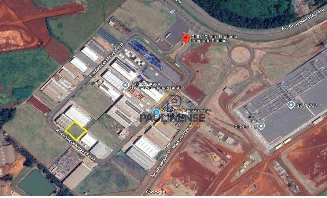 Foto 1 de Terreno / Lote à venda, 1560m2 em Paulinia - SP