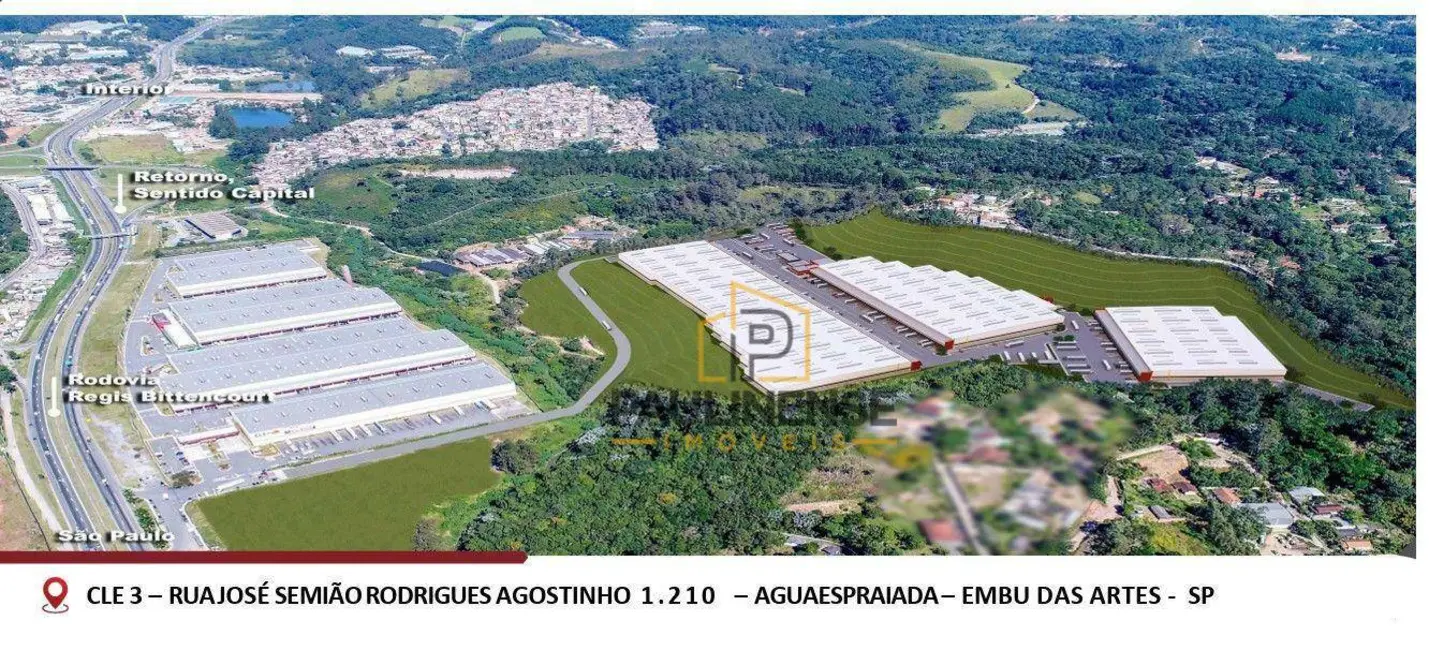Foto 1 de Armazém / Galpão para alugar, 6000m2 em Água Espraiada, Embu Das Artes - SP
