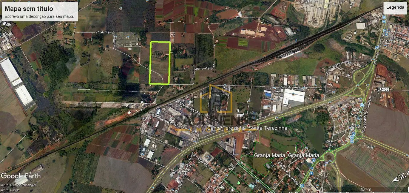 Foto 3 de Sala Comercial à venda, 99586m2 em Betel, Paulinia - SP