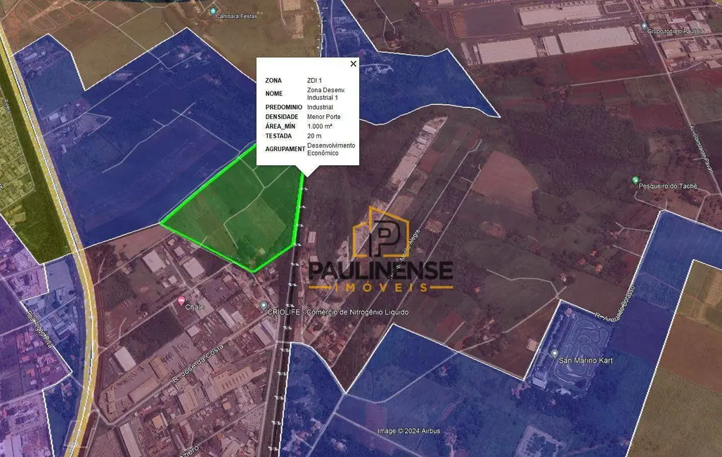 Foto 1 de Sala Comercial à venda, 149194m2 em Santa Terezinha, Paulinia - SP