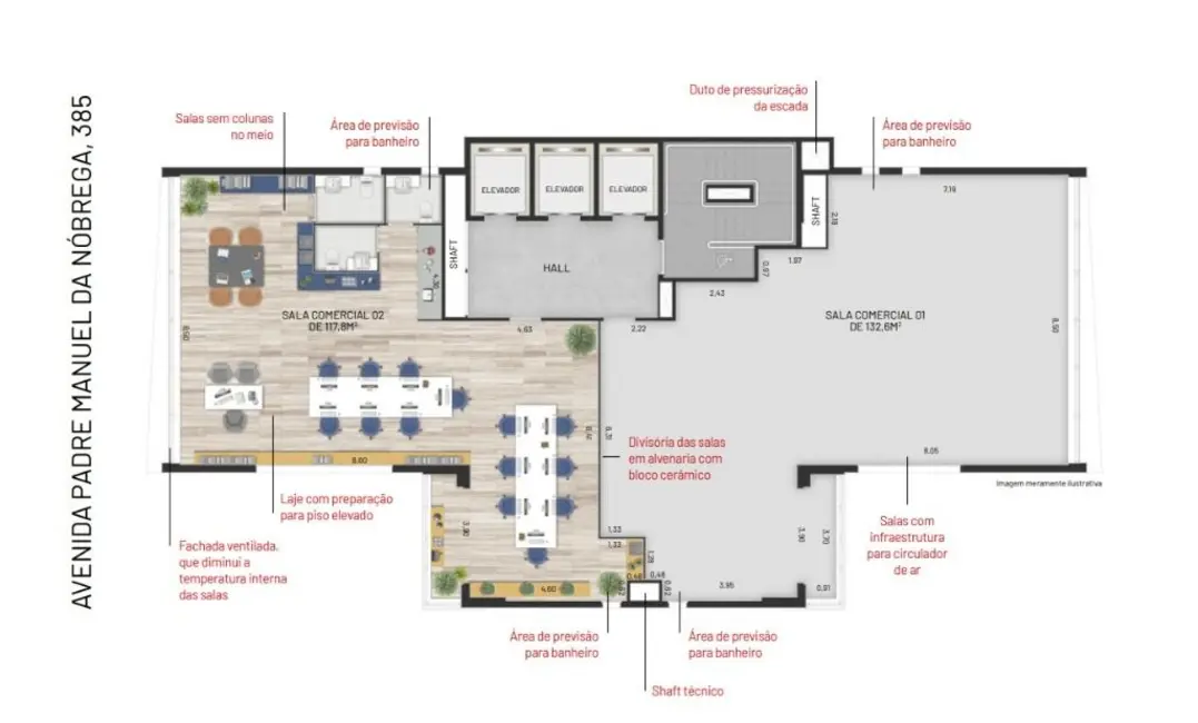 Foto 4 de Sala Comercial à venda, 118m2 em Jardim, Santo Andre - SP