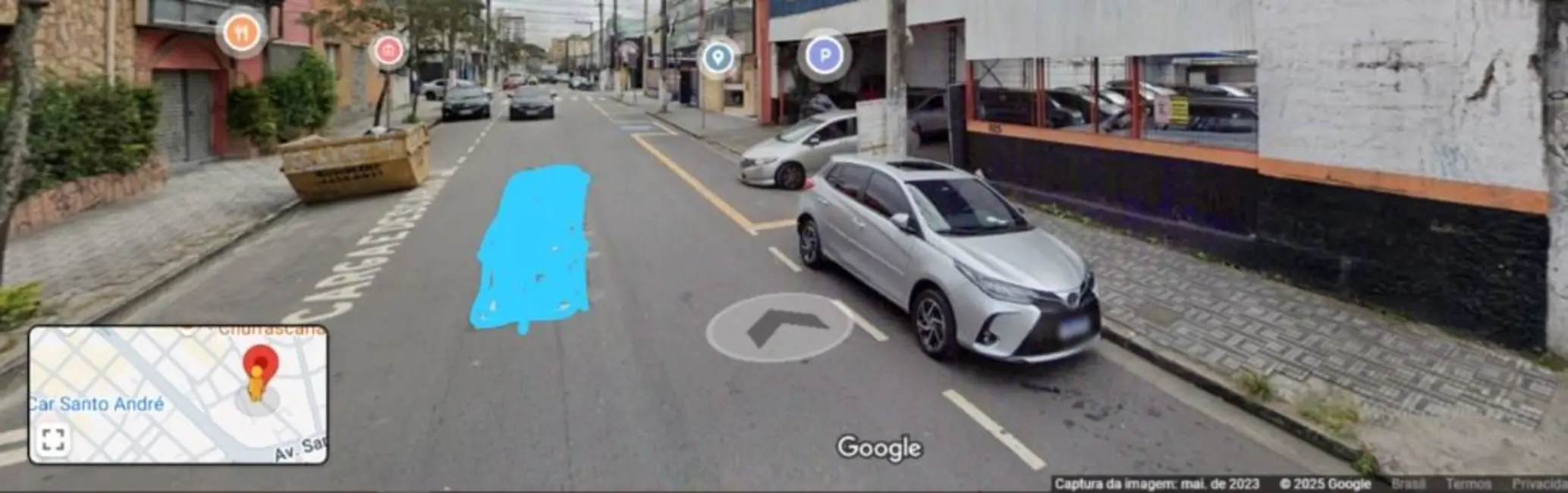 Foto 2 de Terreno / Lote à venda, 706m2 em Centro, Santo Andre - SP