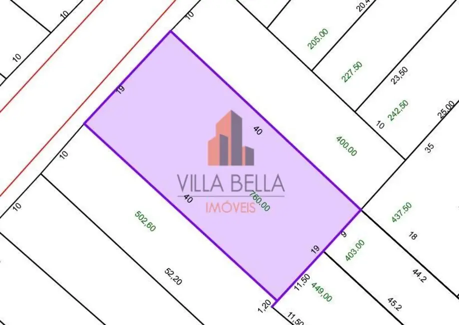 Terreno / Lote à venda, 760m2 em Centro, Santo Andre - SP - imagem 7 Foto 7 de Terreno / Lote à venda, 760m2 em Centro, Santo Andre - SP