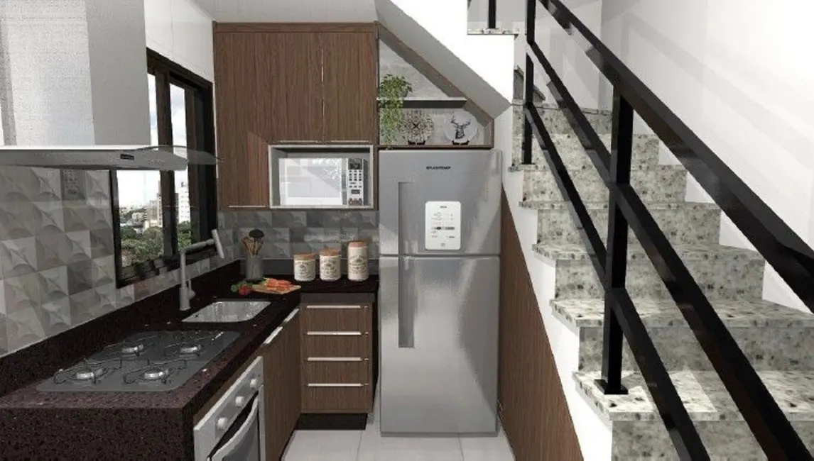 Foto 5 de Cobertura com 2 quartos à venda, 110m2 em Vila Pires, Santo Andre - SP