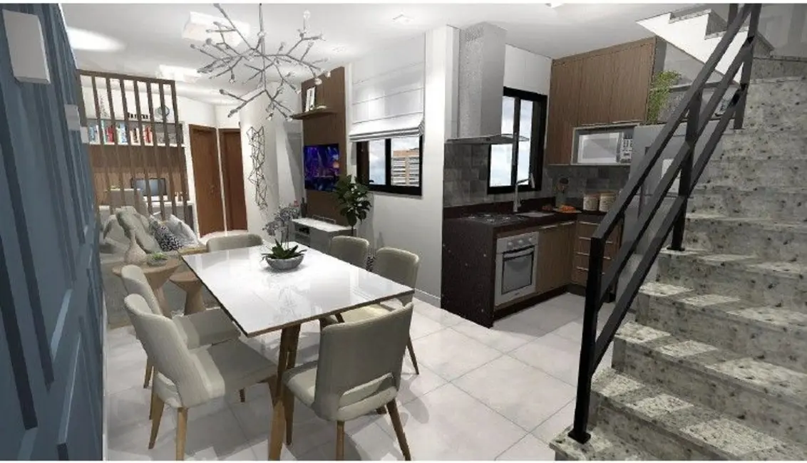 Foto 6 de Cobertura com 2 quartos à venda, 110m2 em Vila Pires, Santo Andre - SP