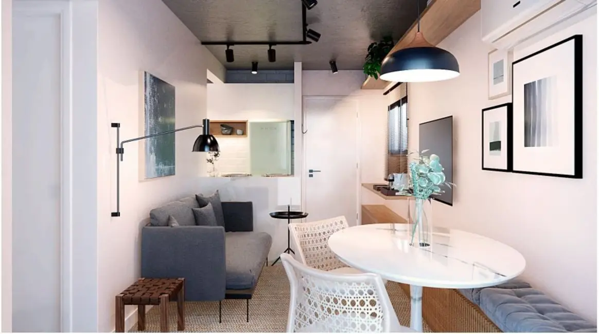 Foto 2 de Apartamento com 2 quartos à venda, 47m2 em Vila Valparaíso, Santo Andre - SP