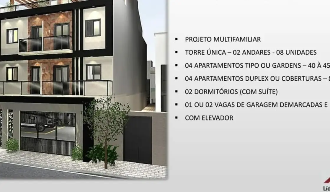Foto 2 de Cobertura com 2 quartos à venda, 83m2 em Jardim Bela Vista, Santo Andre - SP