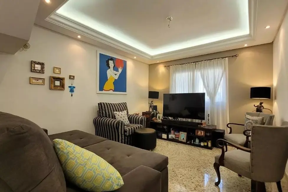 Foto 1 de Sobrado com 3 quartos à venda e para alugar, 112m2 em Vila Scarpelli, Santo Andre - SP