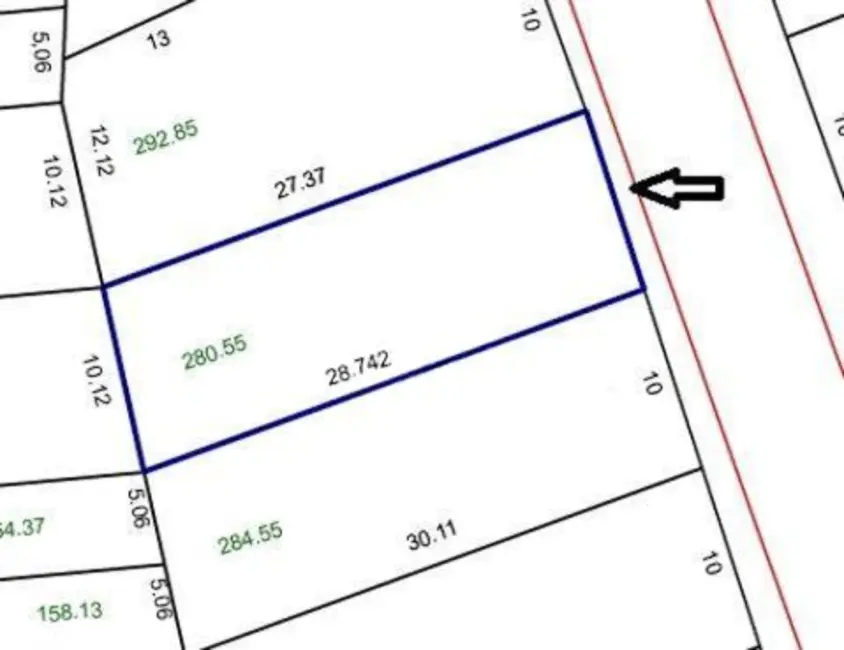 Terreno / Lote à venda, 280m2 em Vila Guaraciaba, Santo Andre - SP - imagem 4 Foto 4 de Terreno / Lote à venda, 280m2 em Vila Guaraciaba, Santo Andre - SP