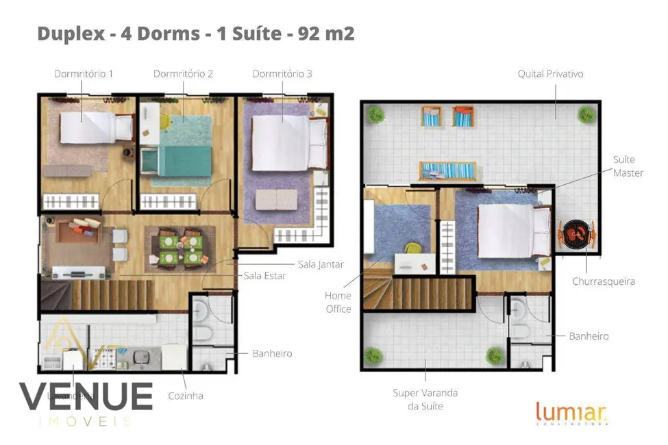 Foto 4 de Apartamento com 4 quartos à venda, 92m2 em Vila Nova Curuçá, São Paulo - SP