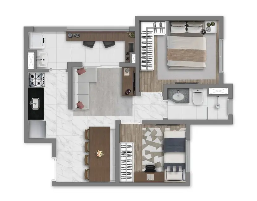 Foto 1 de Apartamento com 2 quartos à venda, 41m2 em Higienópolis, São Paulo - SP