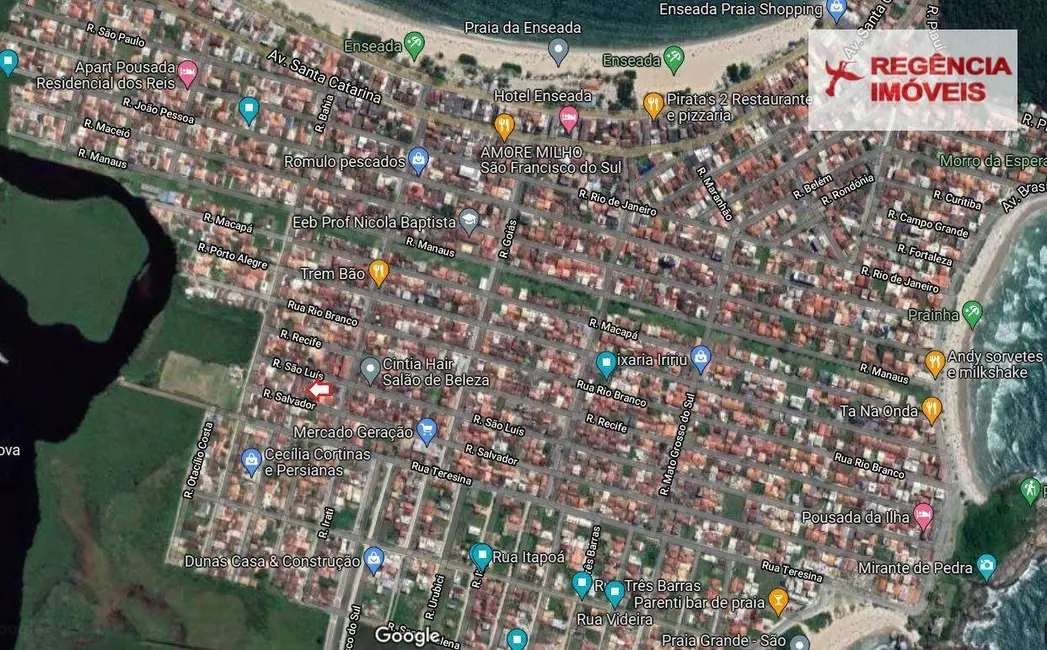 Foto 5 de Terreno / Lote à venda, 252m2 em Sao Francisco Do Sul - SC